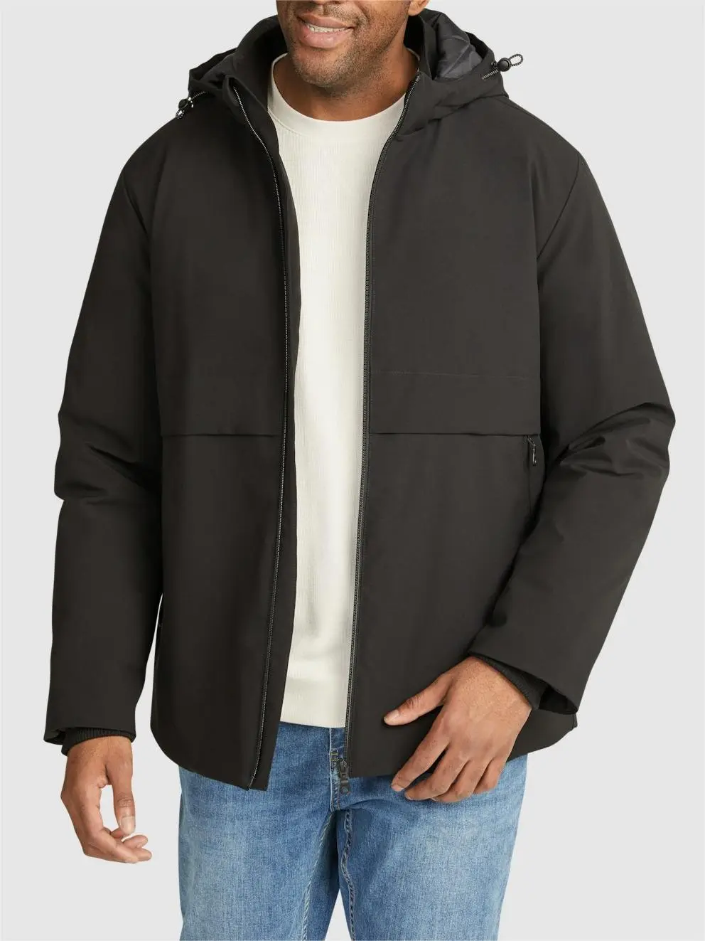 BLACK MITCHELL PARKA JACKET