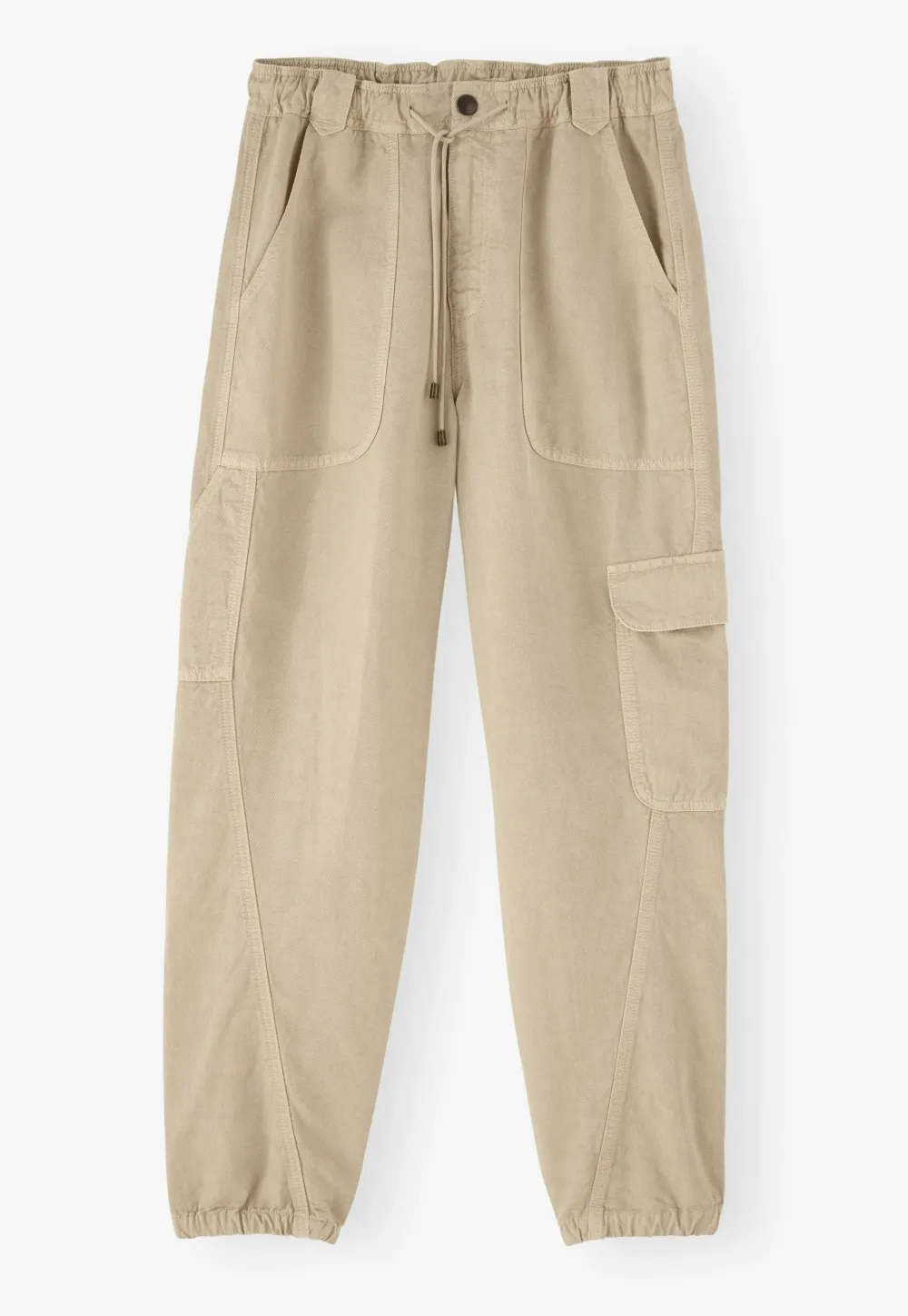 Cargo trousers
Lyocell & linen