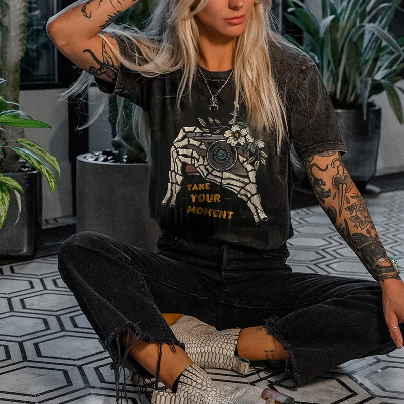 Take Your Moment Printed T-shirt