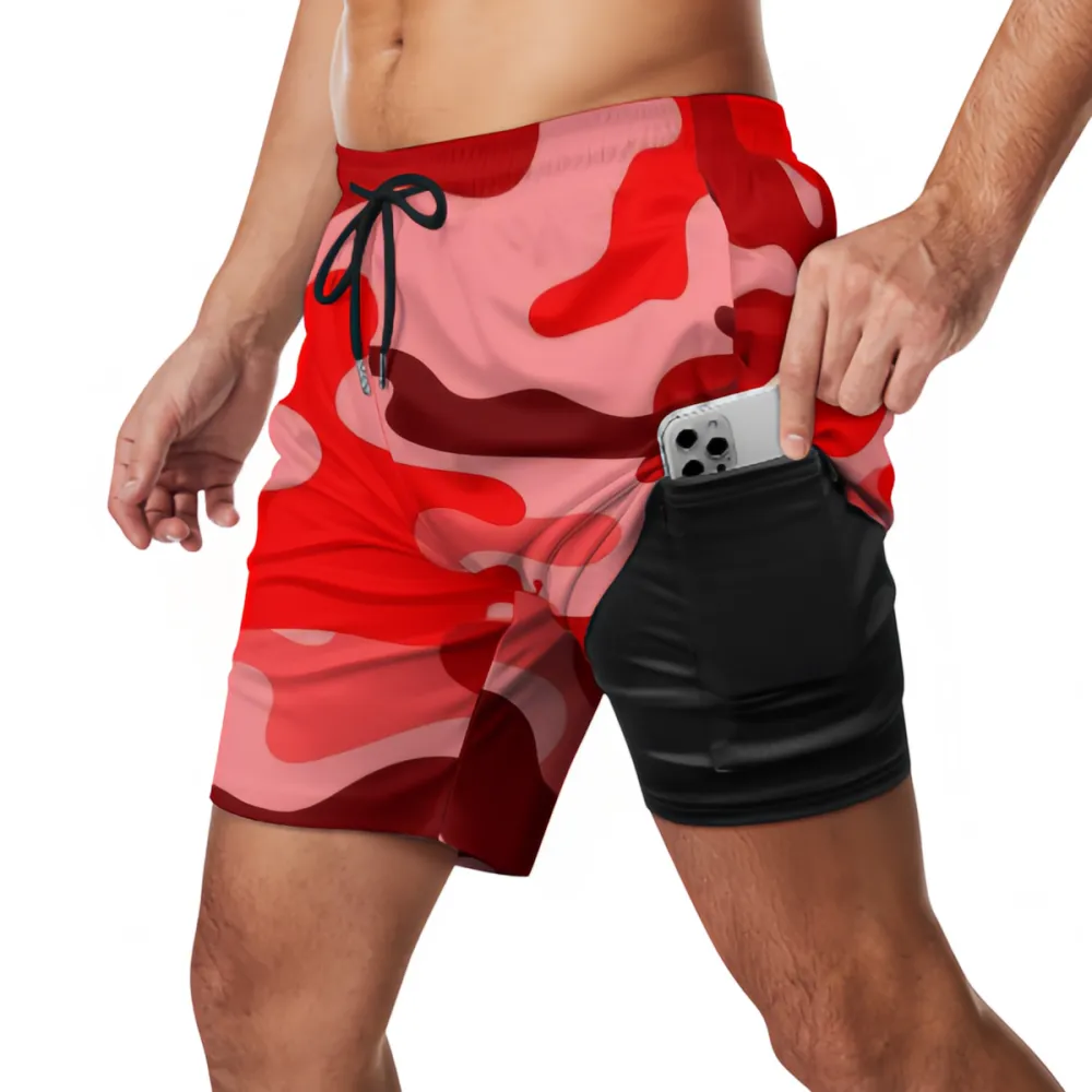 Various Colors Camouflage Sports Beach Shorts