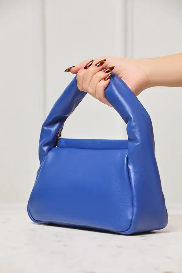 Lucie Pillow Shoulder Bag (Cobalt)- FINAL SALE