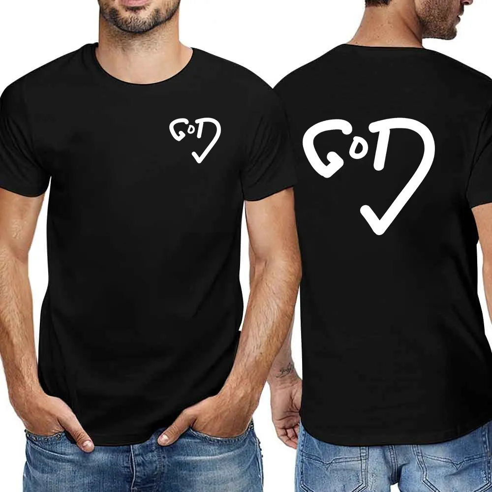 Men'S T-Shirt God Heart Tee