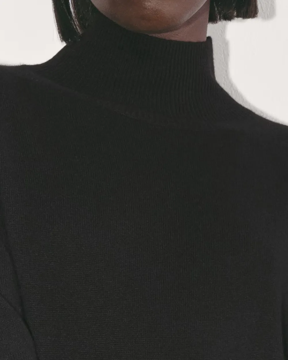 The Turtleneck Sweater Dress in Cashmere