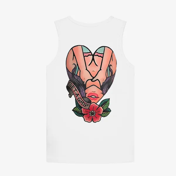 Get A Grip Print Women's Vest
