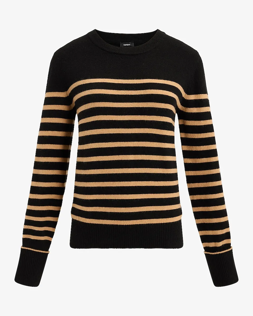 Striped Crew Neck Sweater