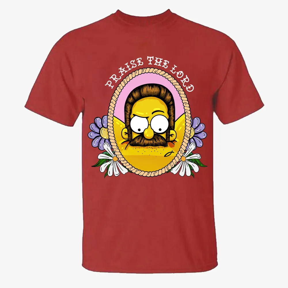 Praise The Lord Printed Men's T-shirt