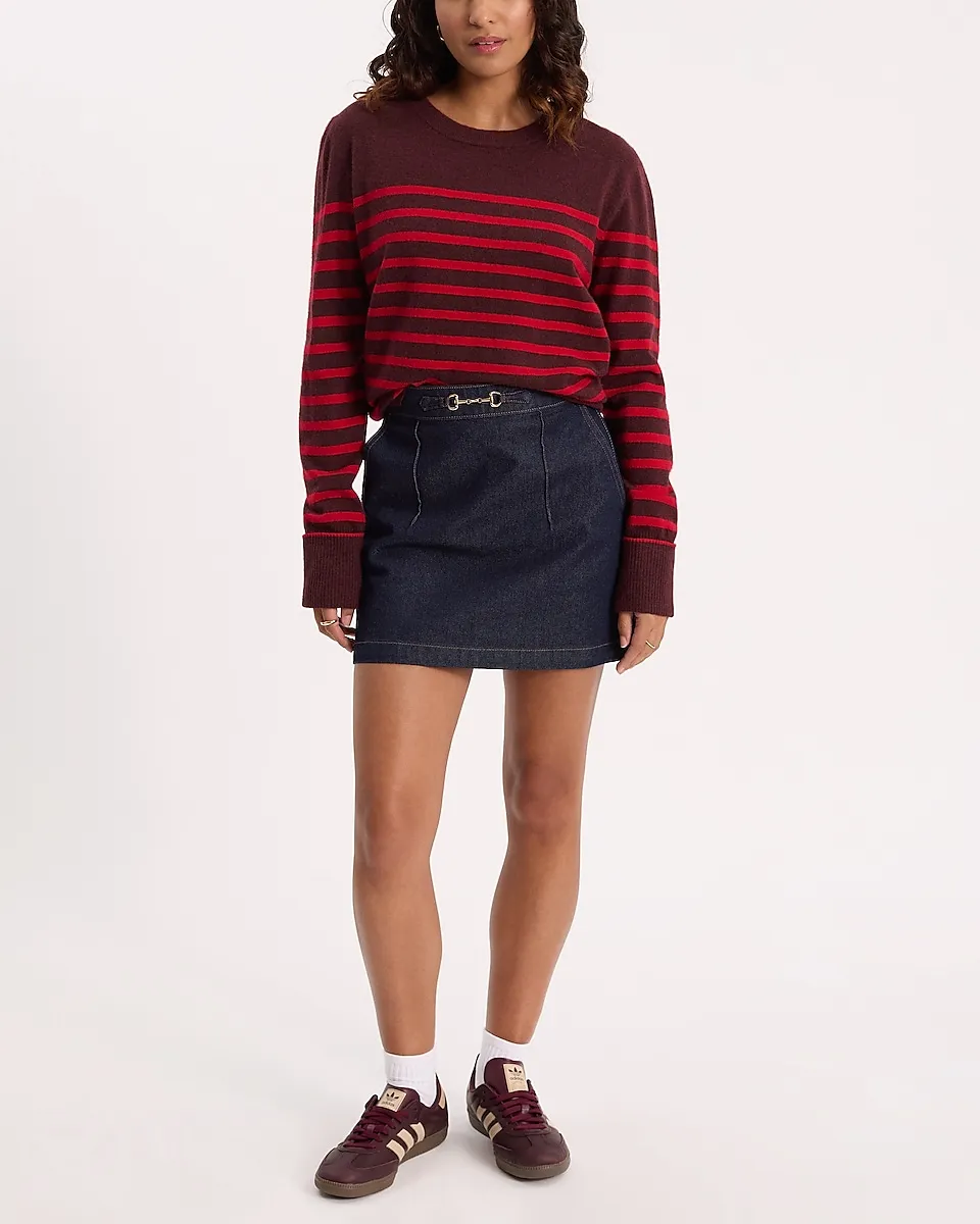 Striped Crew Neck Sweater