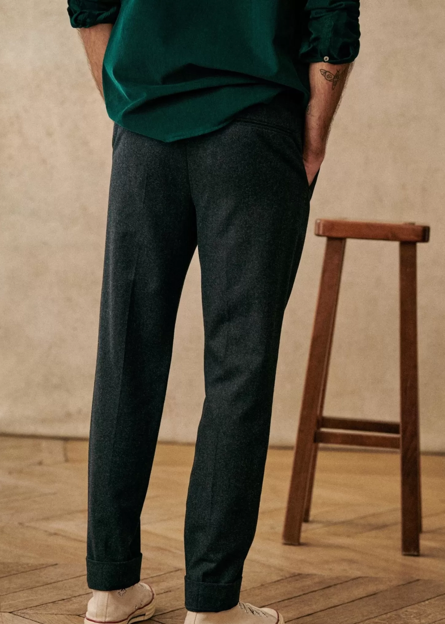 Carl Semi-Slim Fit Trousers