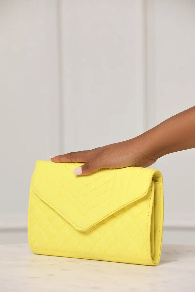 Take Me Out Purse (Yellow)- FINAL SALE