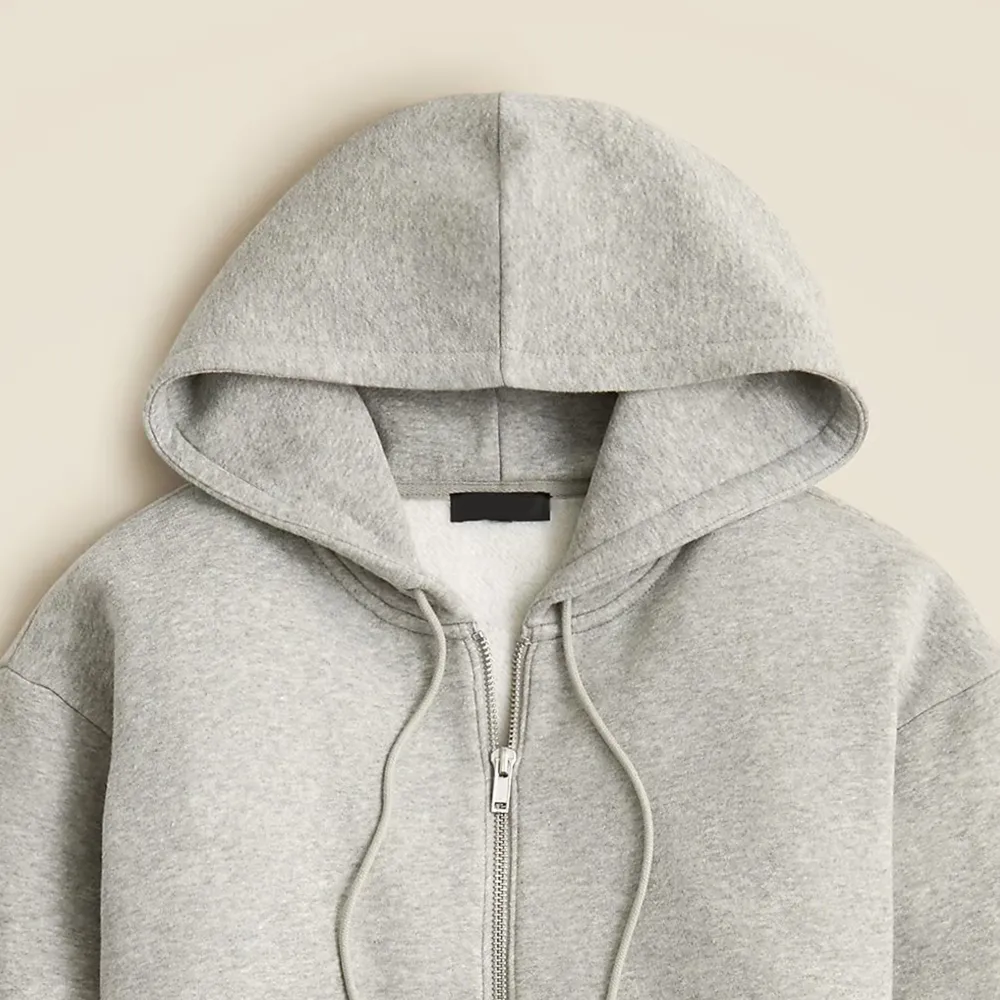 Heritage fleece zip-up hoodie