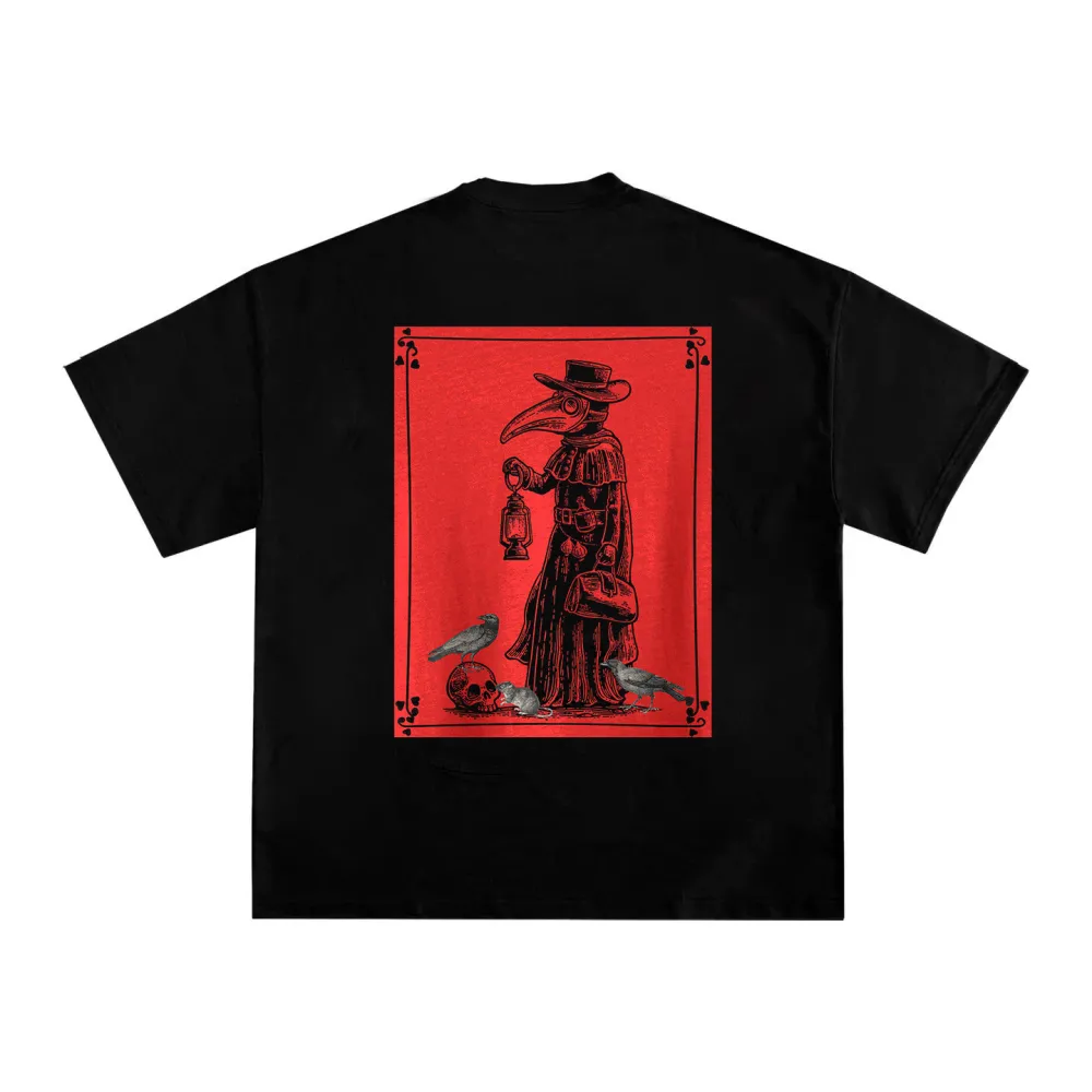 Plague Doctor Printed Men's T-shirt