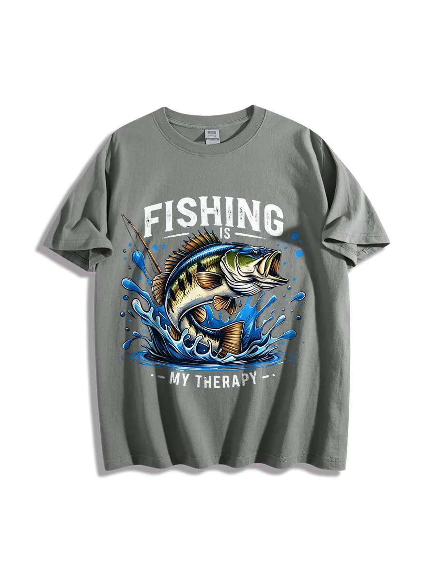 Fishing Cheaper Than Therapy T-Shirt