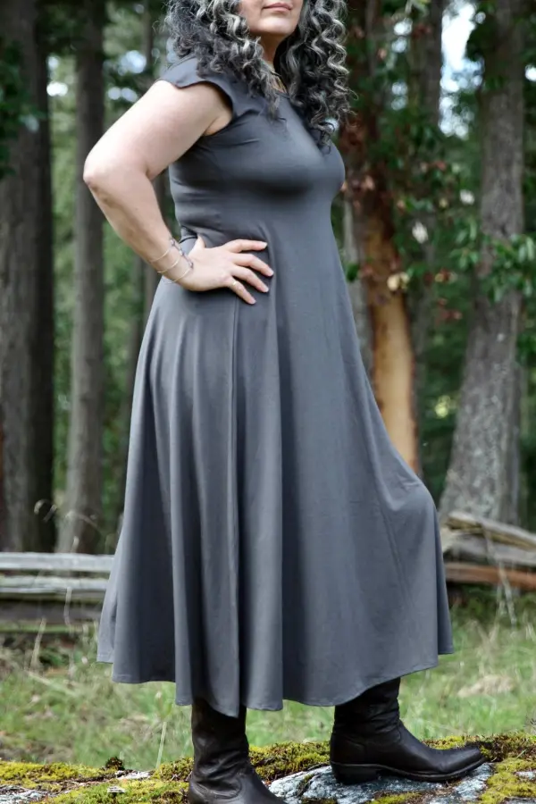 Dragon Dress - Dark Grey