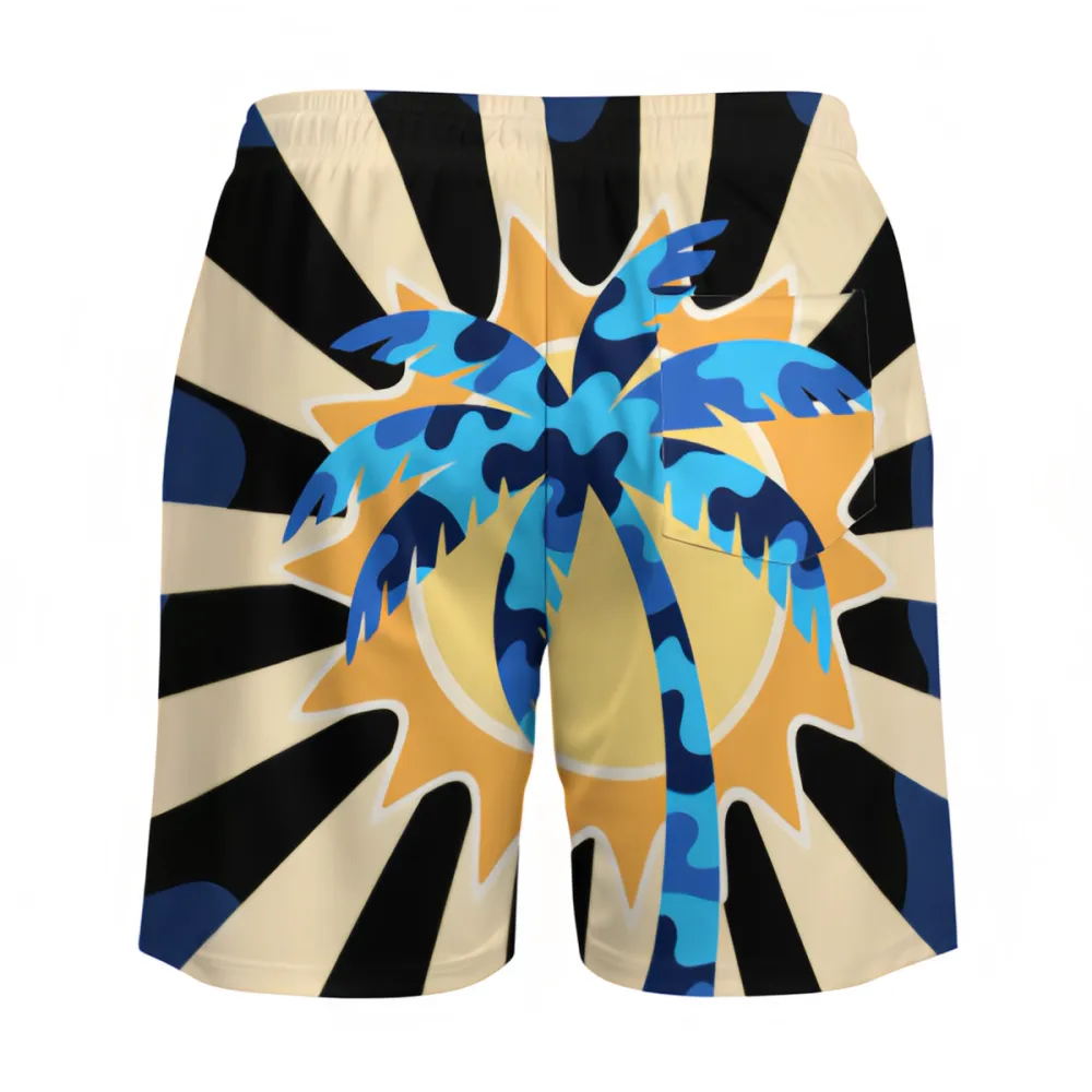 Coconut Tree Sun Beach Sports Beach Shorts