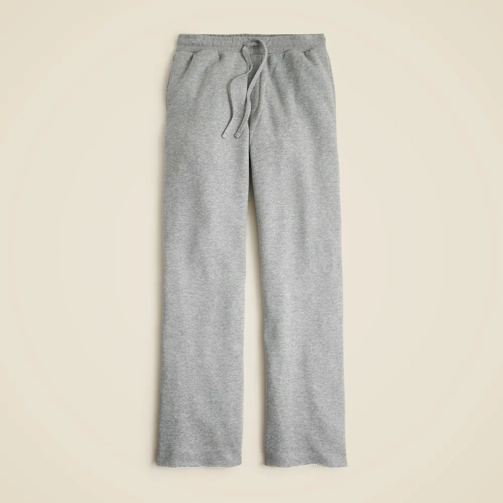 Heritage terry wide-leg sweatpant