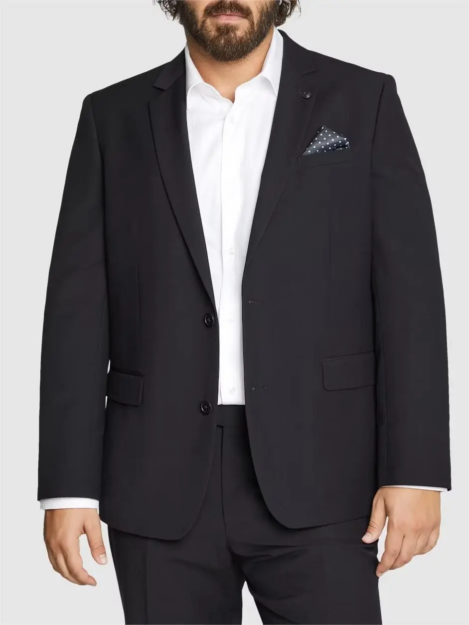 BLACK RAYMOND 2B SUIT JACKET