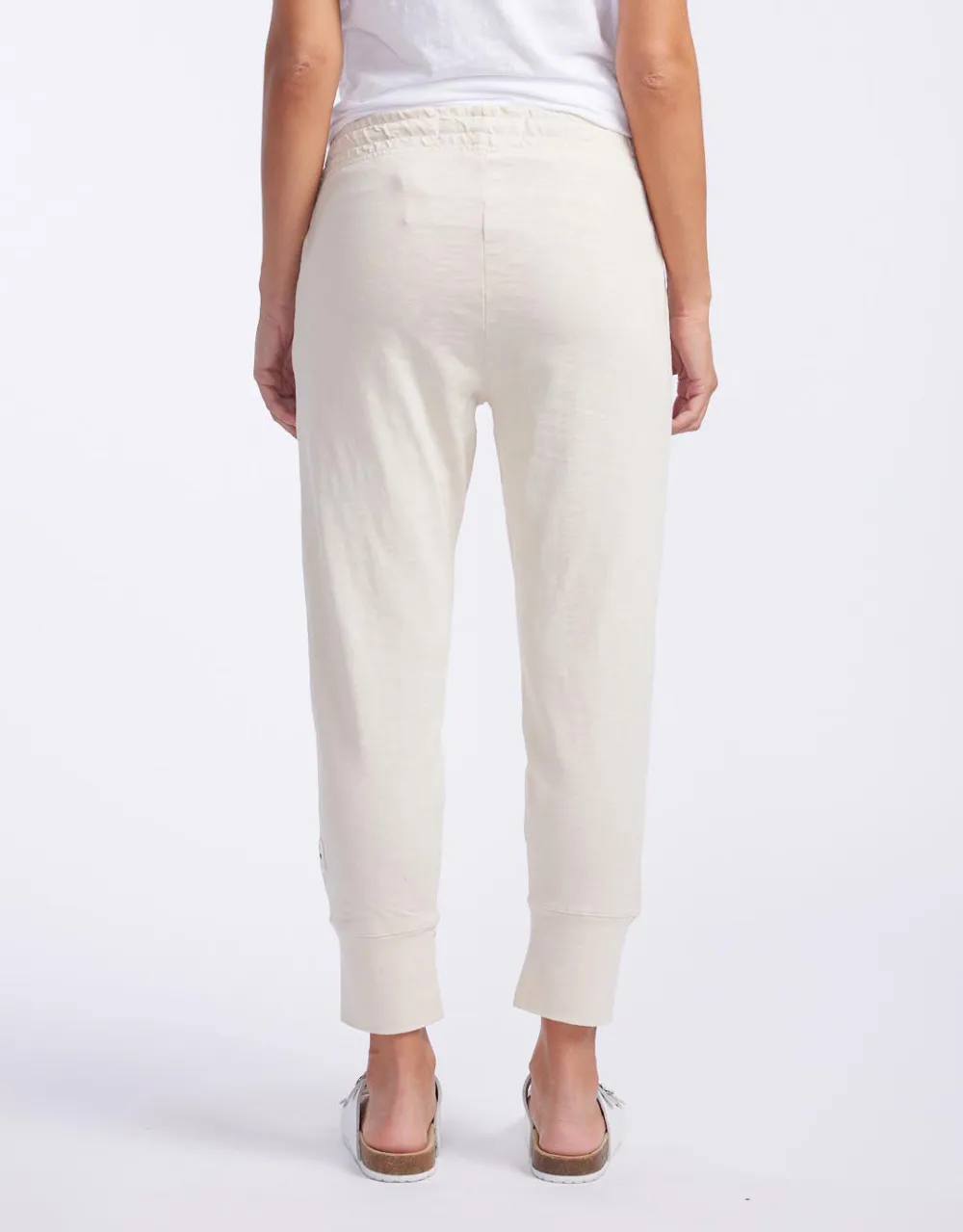 3/4 Brunch Pants - Natural