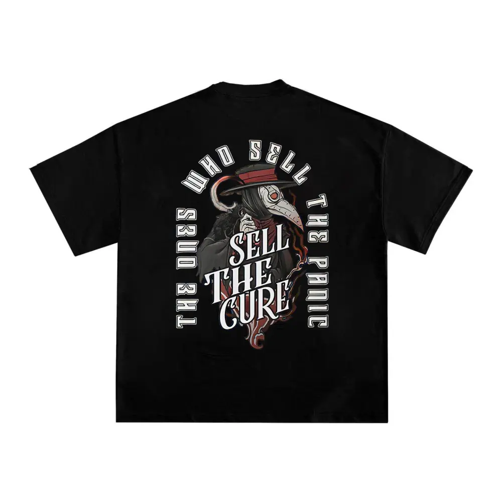 The Ones Who Sell The Panic Sell The Cure Printed Men's T-shirt