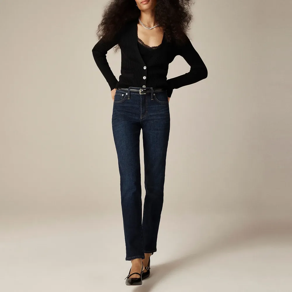 Mid-rise slim jean super-stretch