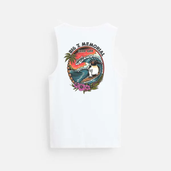 Beach Surfing Printed Vest