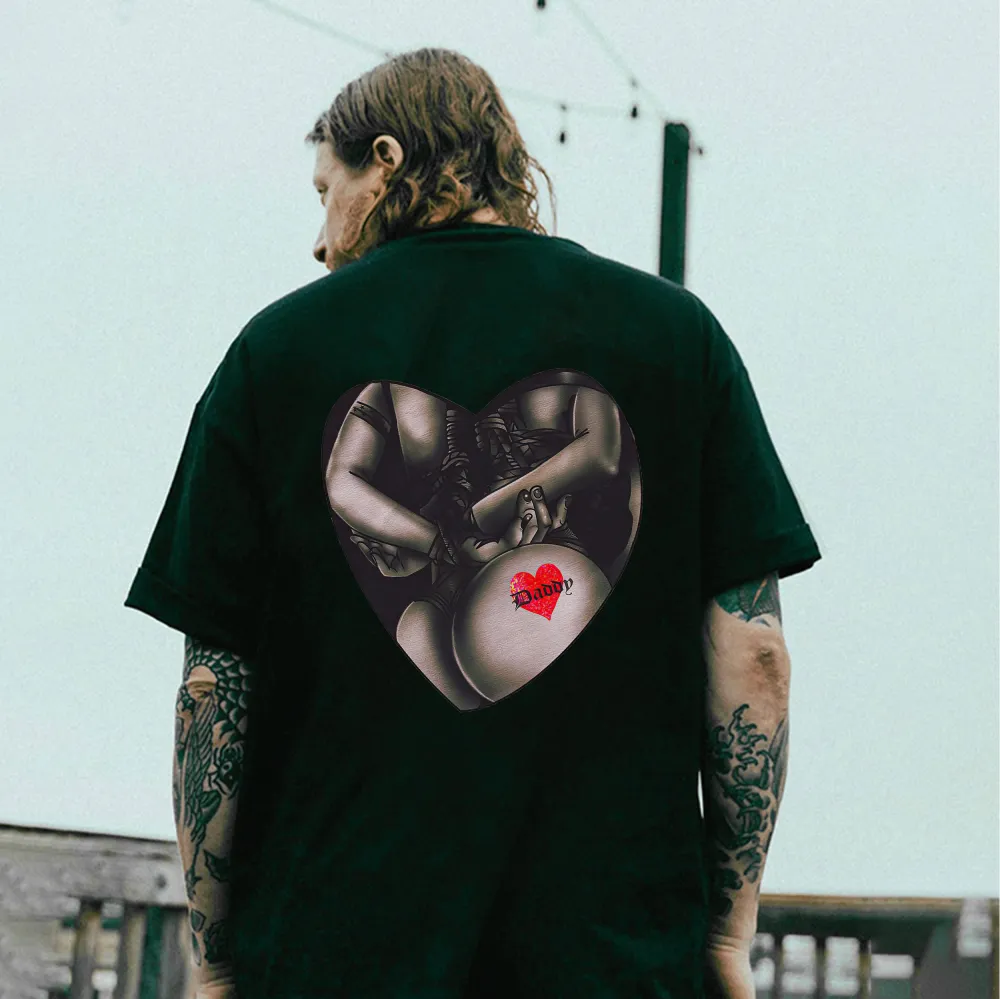 Daddy Sexy Lady Printed Men's T-shirt