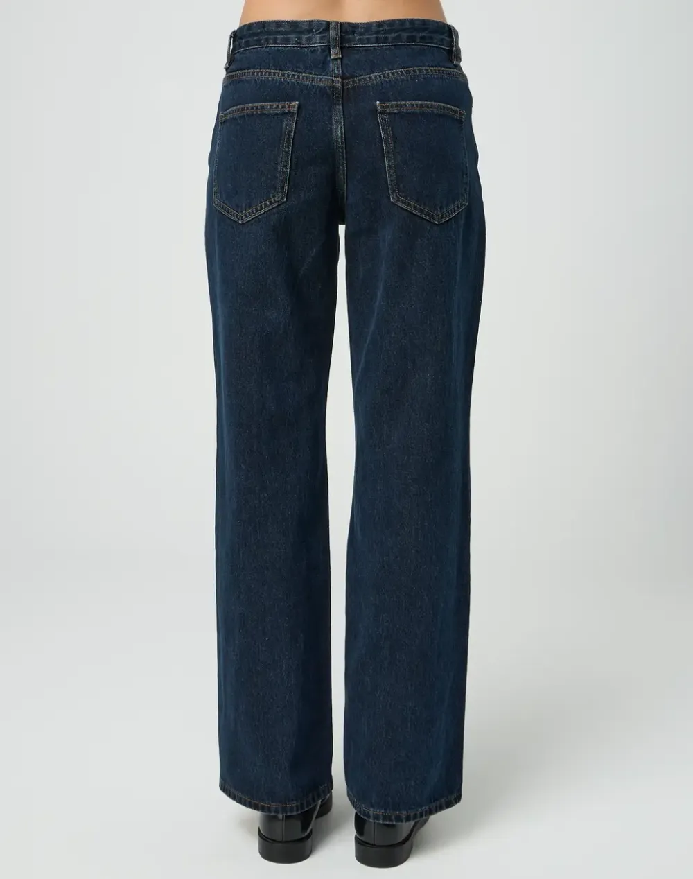 Low Rise Straight Leg Jean