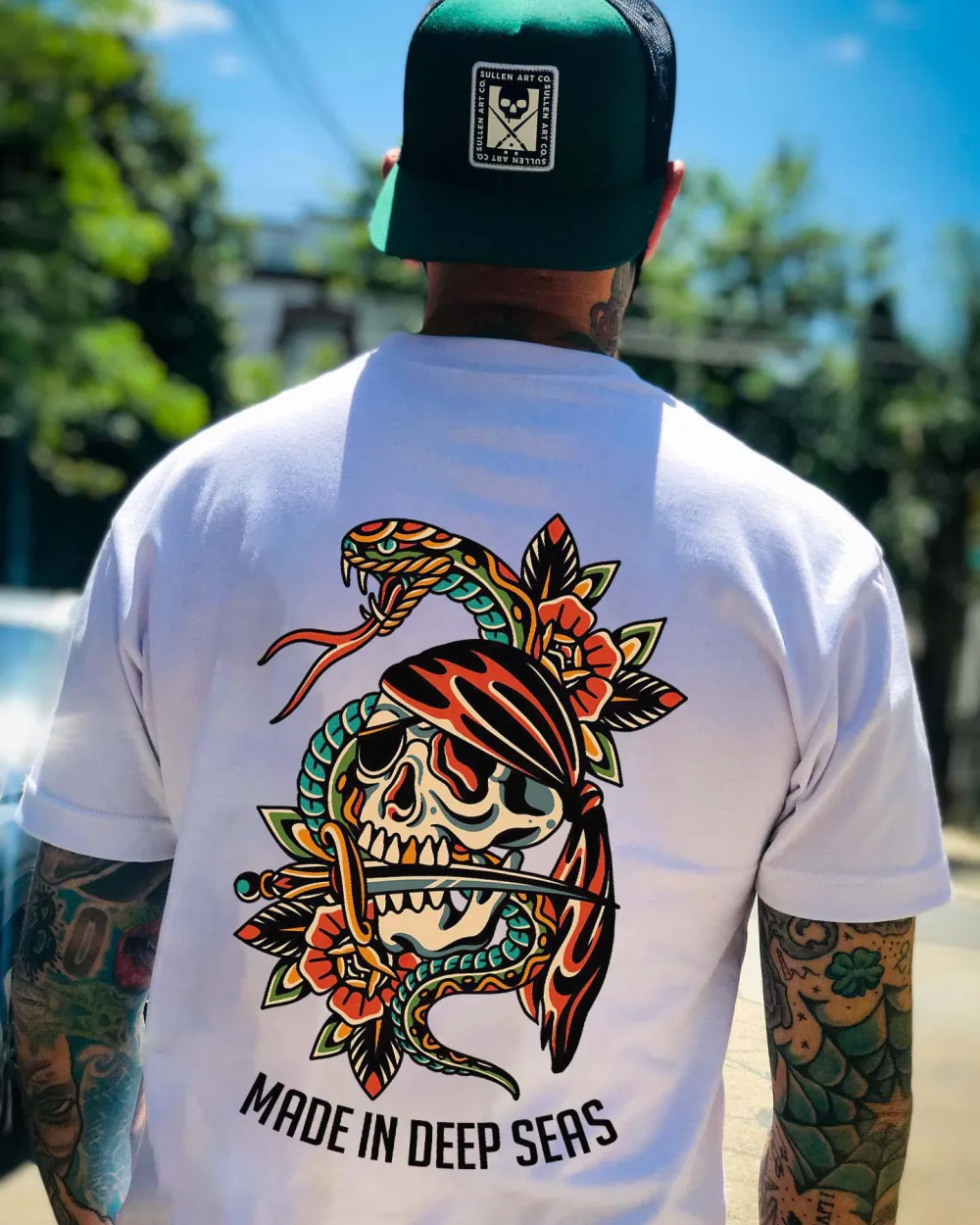 Made In Deep Seas Printed Men's T-shirt