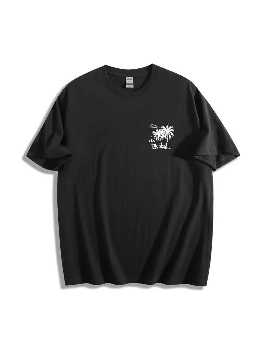 Corona Palm Tree Graphic Tee
