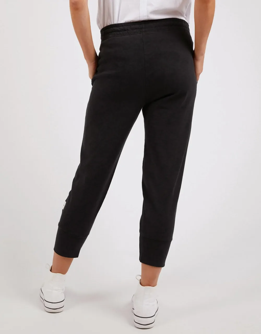 3/4 Brunch Pants - Black