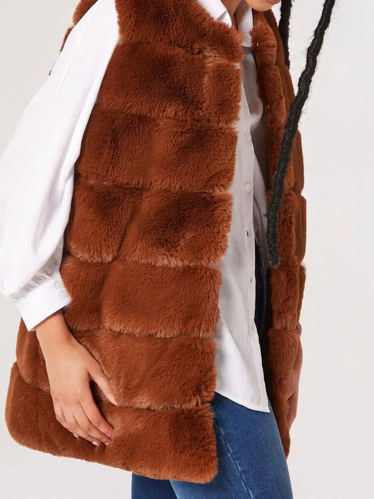 Soft Touch Faux Fur Gilet