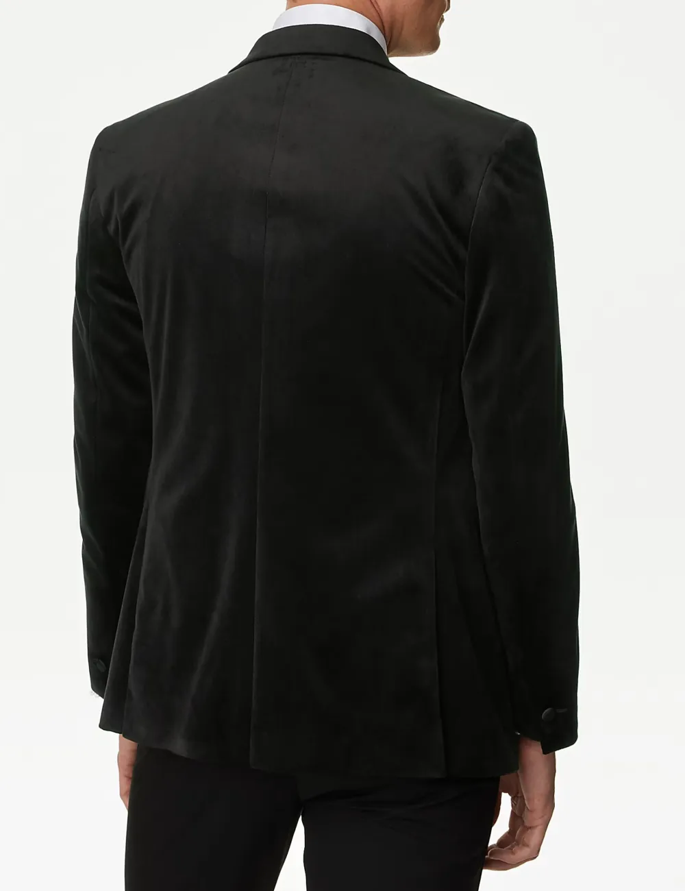 Slim Fit Velvet Tuxedo Jacket