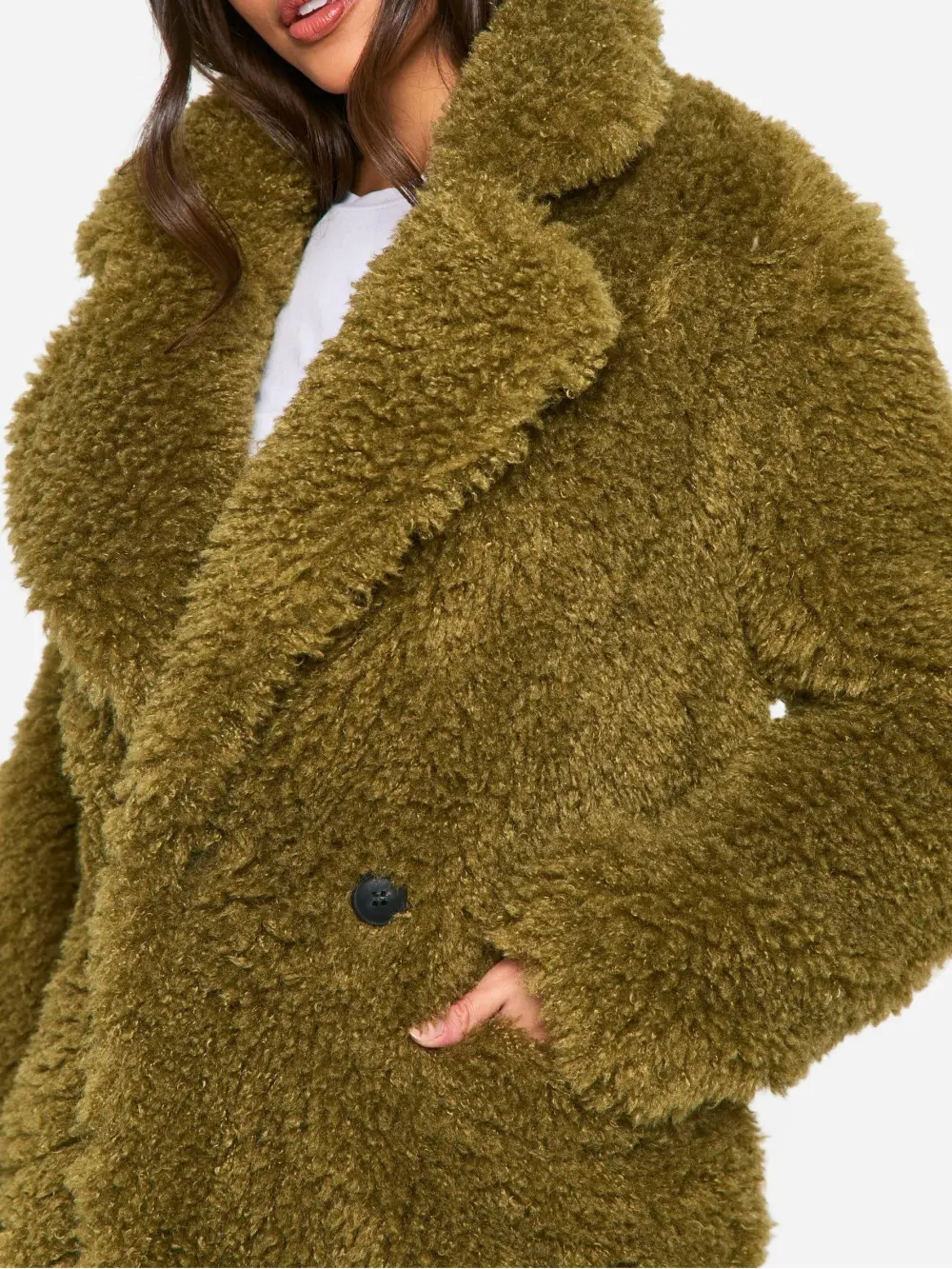 TEDDY FAUX FUR COAT