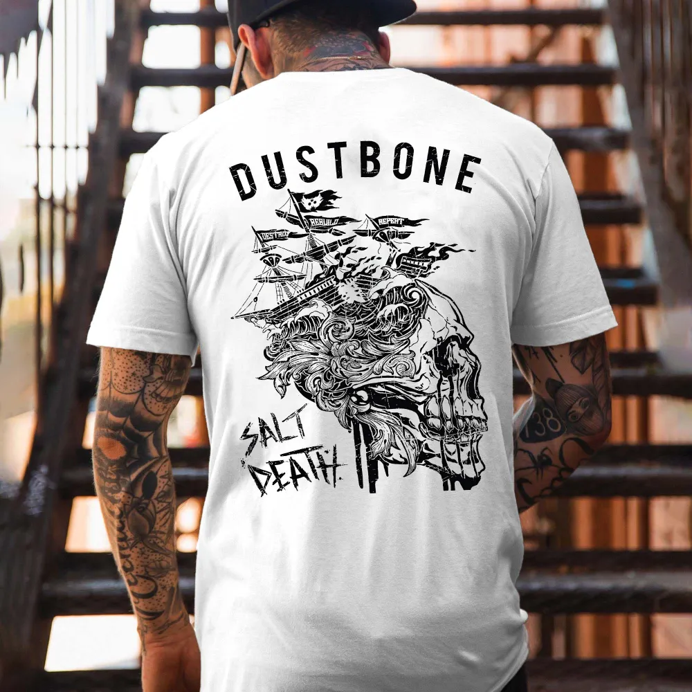 Dustbone Salt Death Printed Men's T-shirt