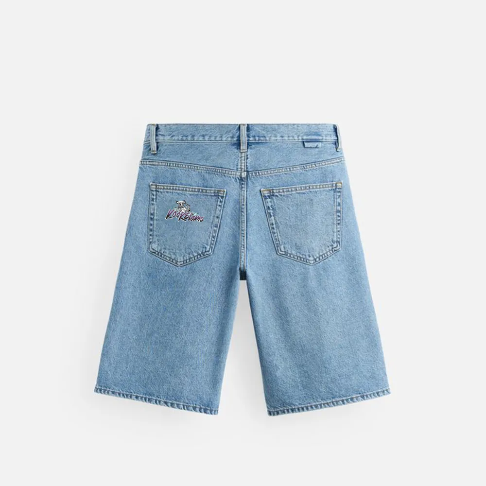 Cody'S Me, Bro. Let Me Be Me Printed Denim Shorts