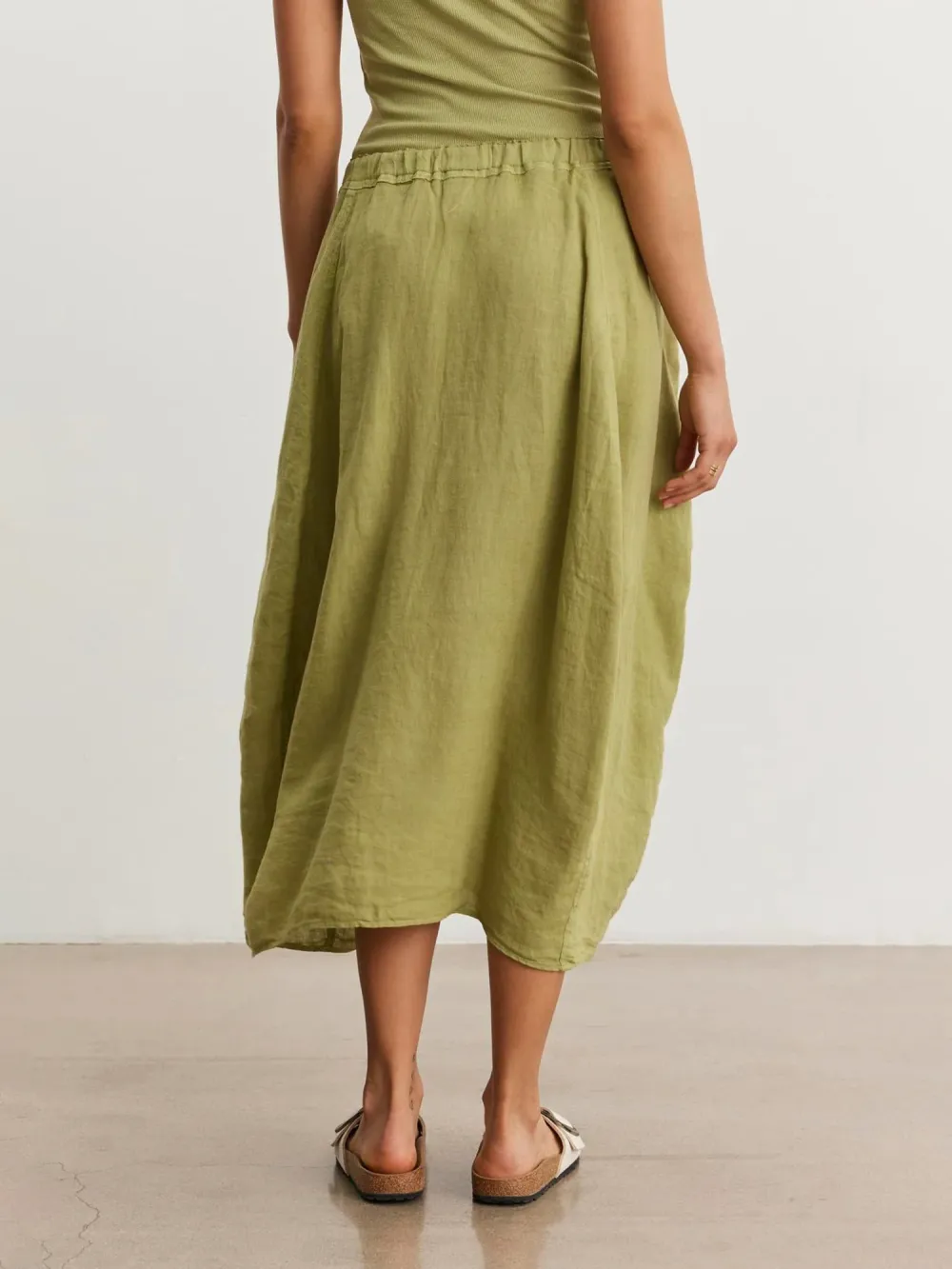 Fae Linen A-Line Skirt