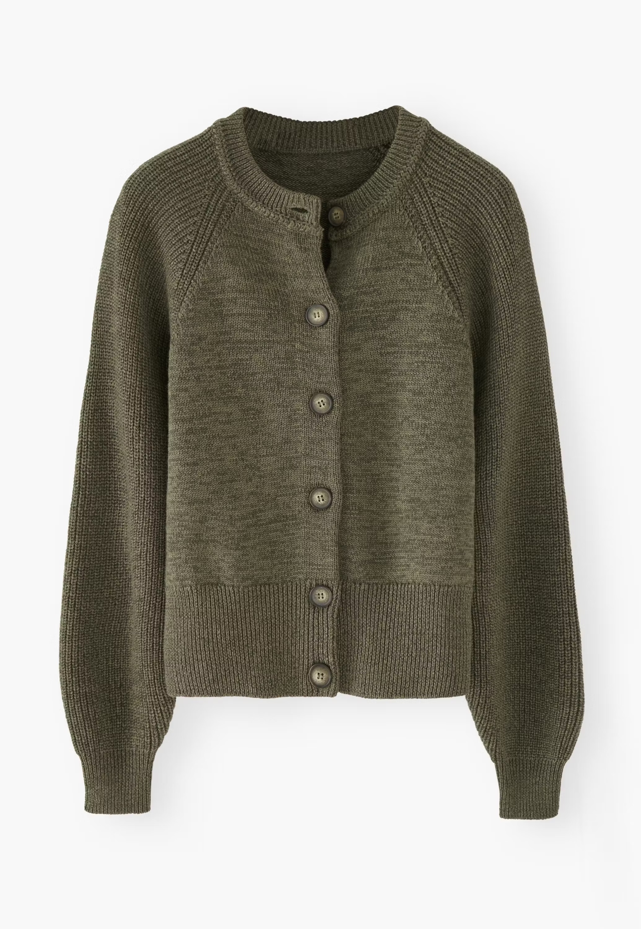 Batwing cardigan
Wool & organic cotton