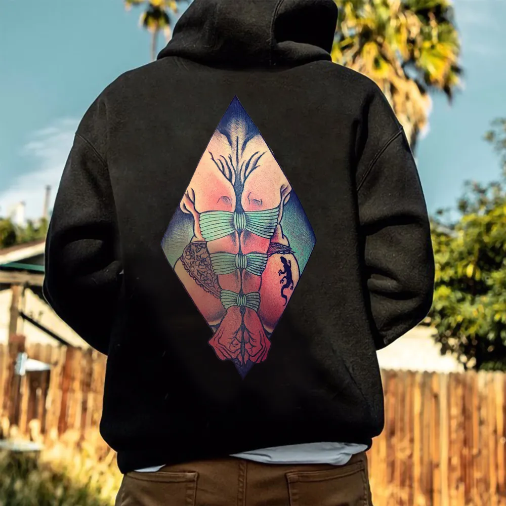 Bundle Game Print Men's Hoodie