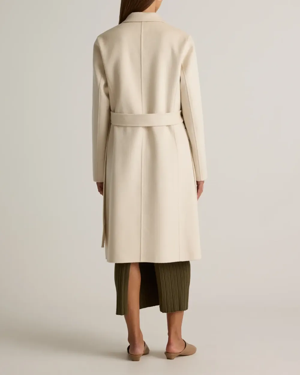 Daily Double-Faced Wrap Coat