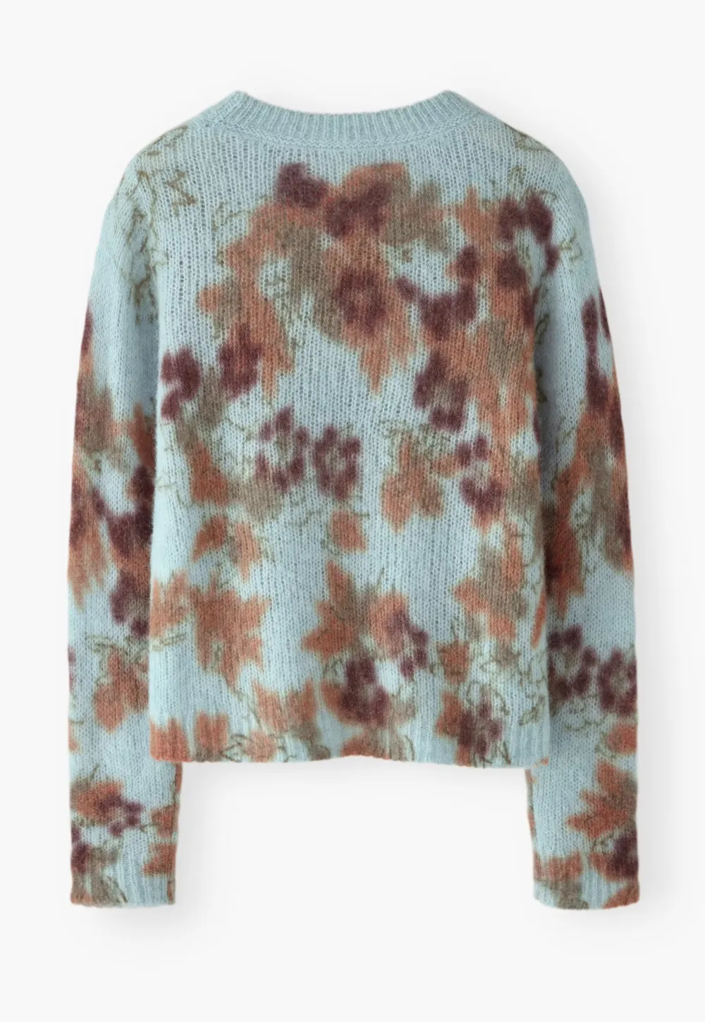 Printed sweater
Alpaca & merino wool blend