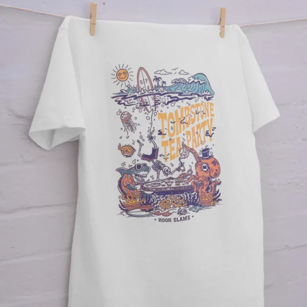 Tombstone Tea Party T Shirt