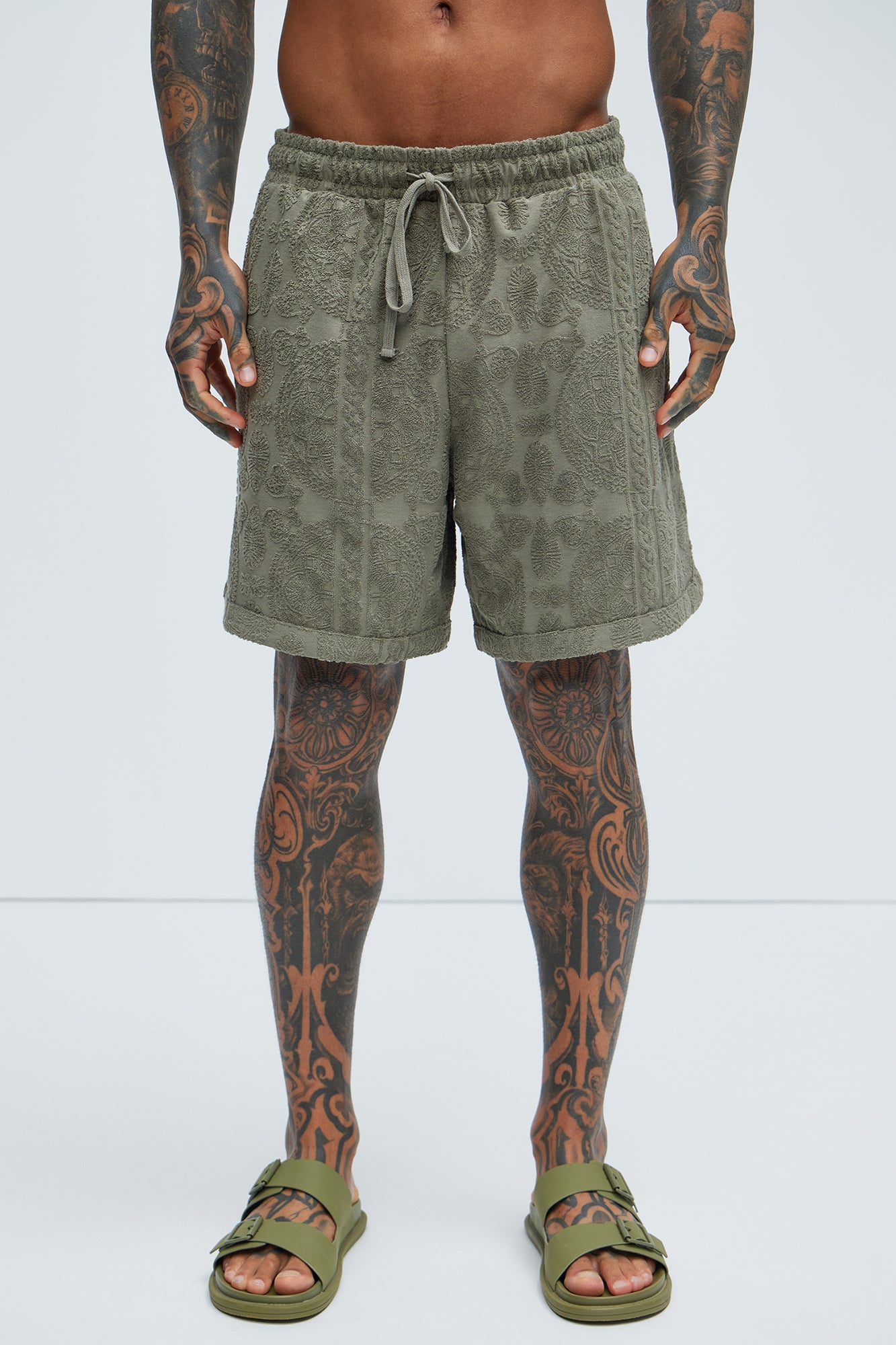 Link Textured Shorts