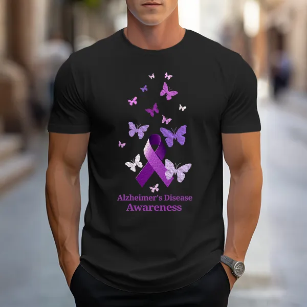 Men'S Ascension Fires Heroes Pure Cotton Round-Neck Short-Sleeved T-Shirt
