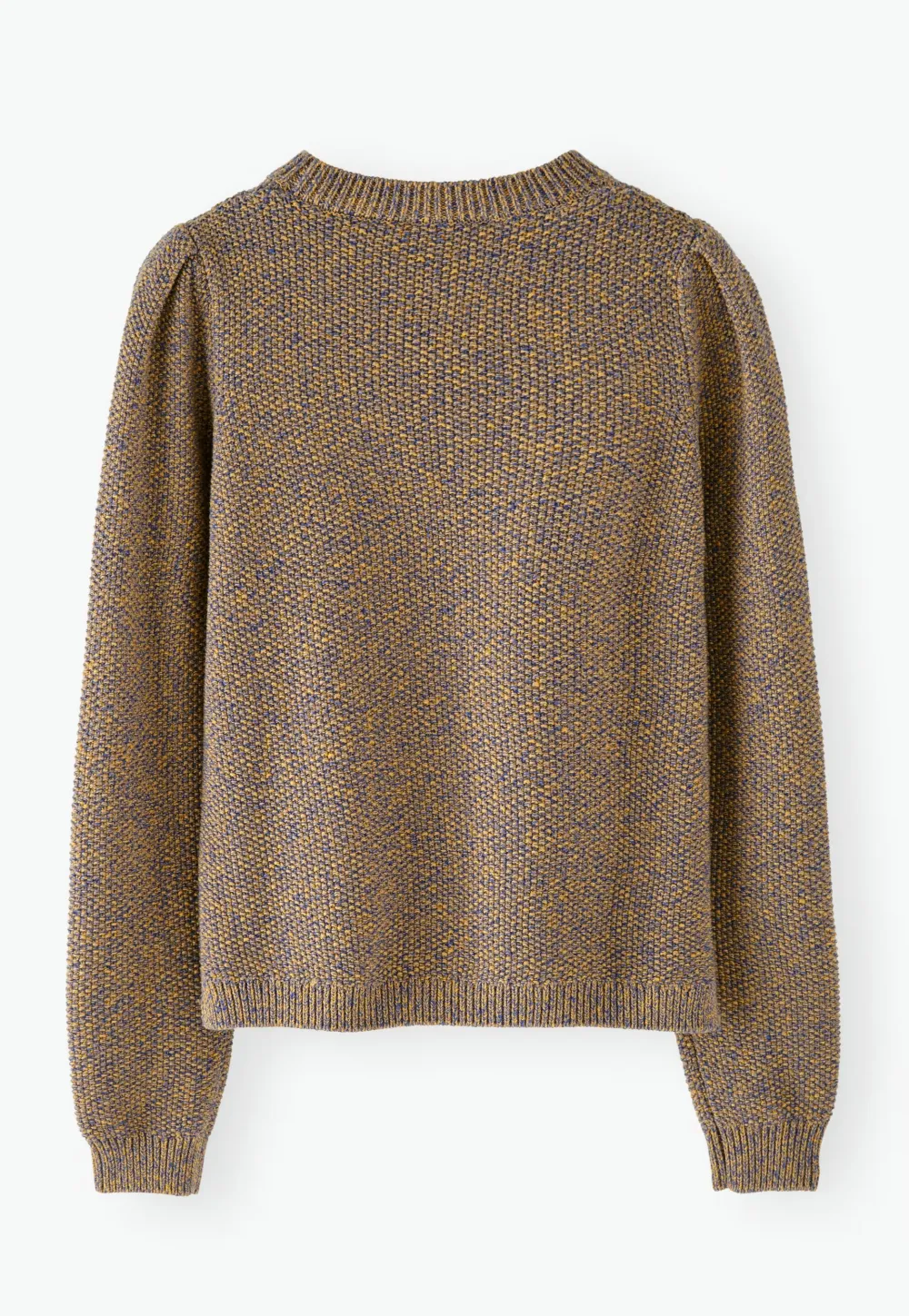 Moss-stitch sweater
Organic cotton