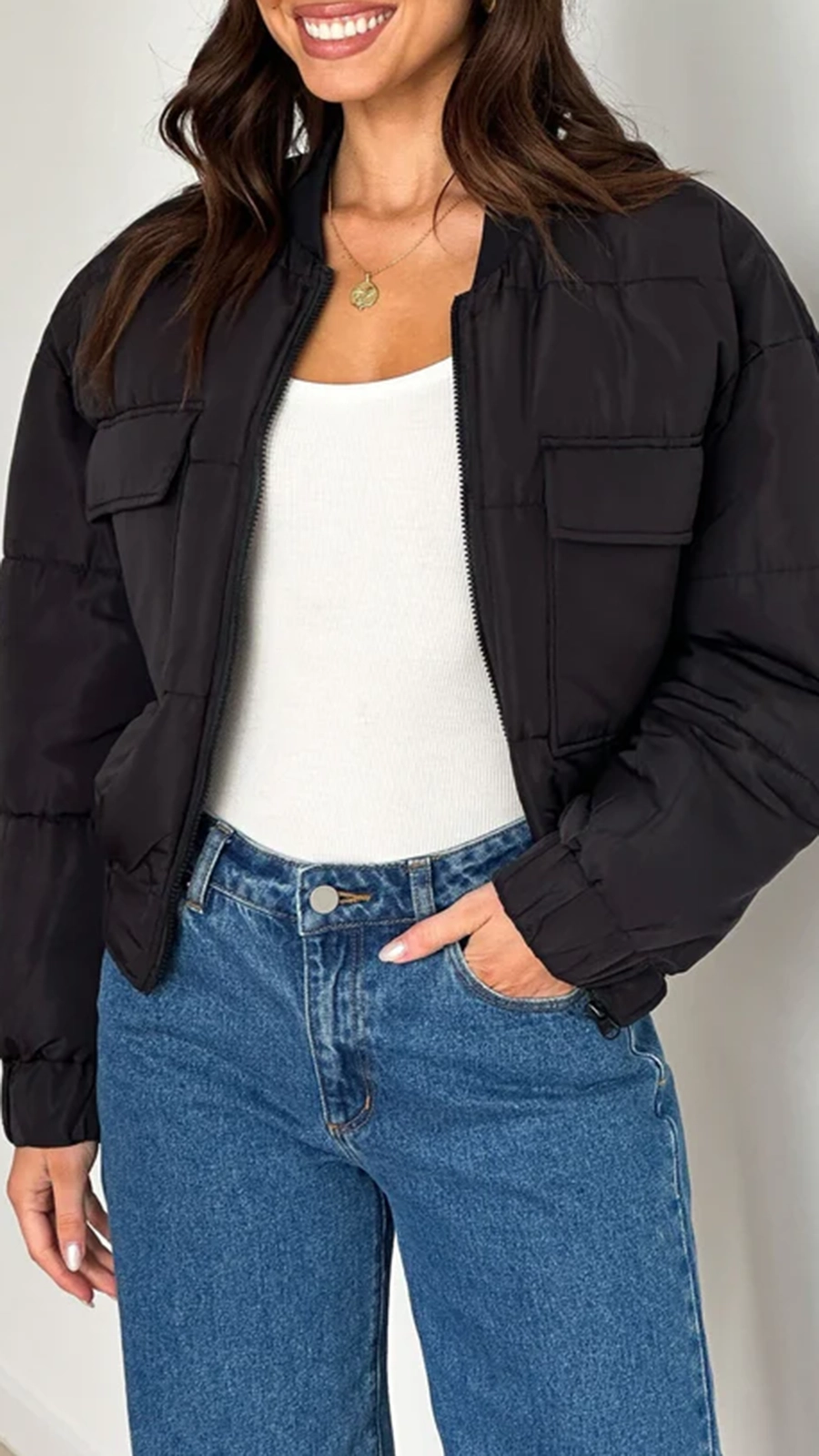 Jordan Puffer Jacket - Black