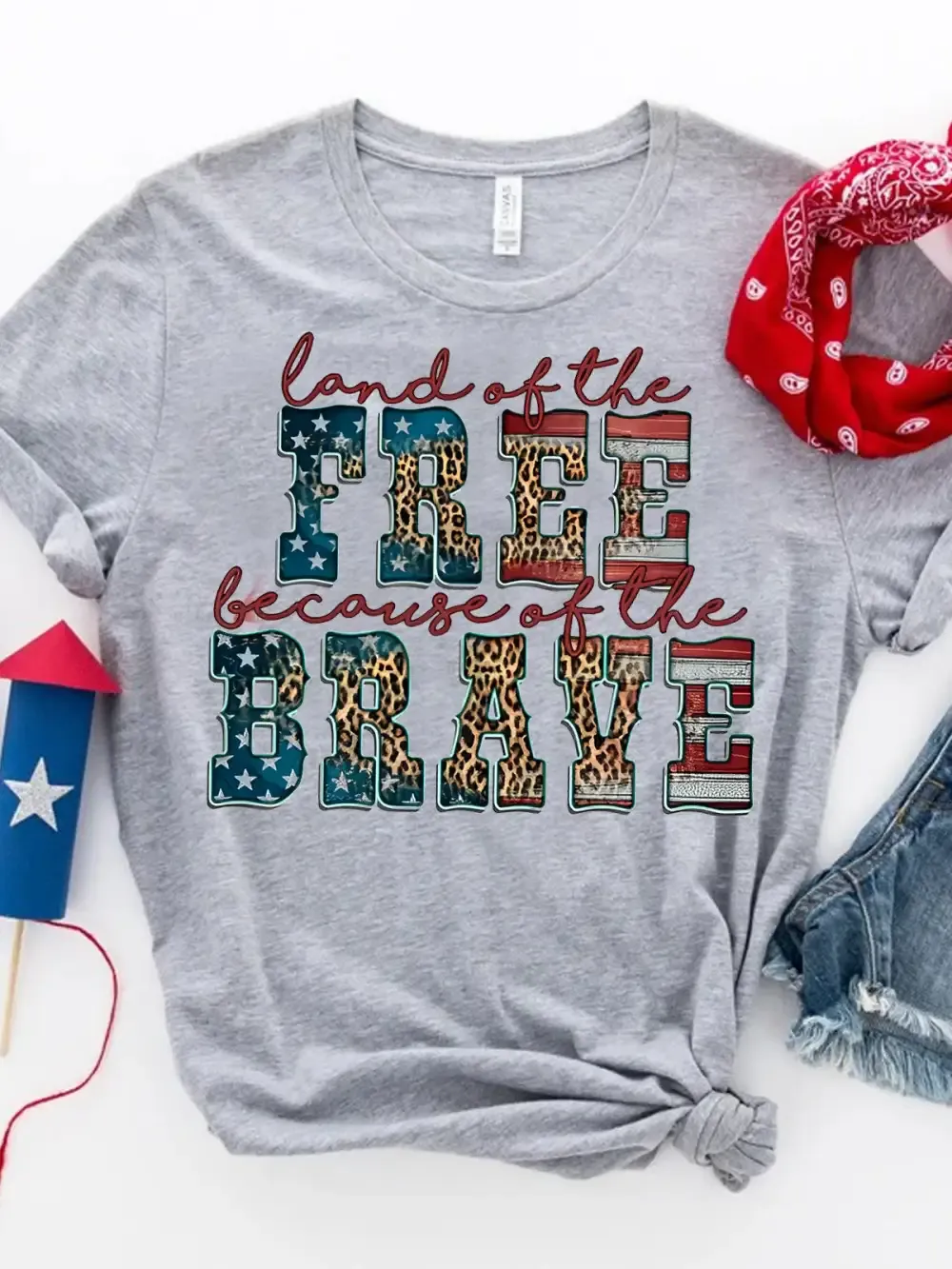 Land Of The Free Because Of The Brave T-Shirt