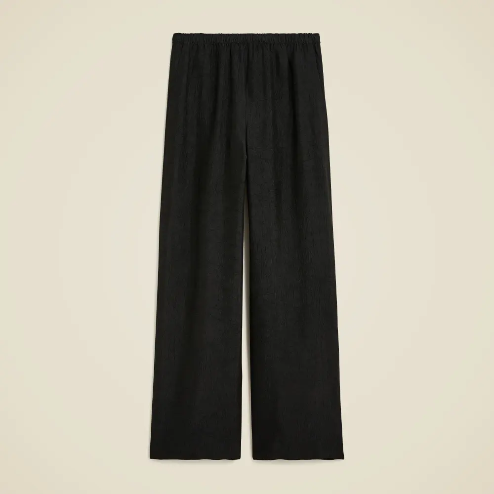 Stratus pant in textured satin