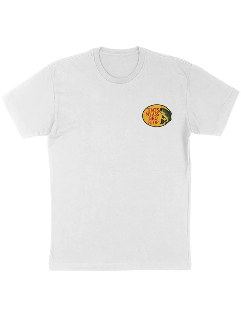Bro Stop Unisex Heavy Cotton Tee - Fish Shirt Funny -Butt