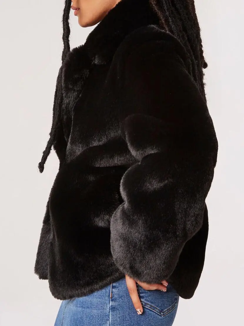 Short Opulent Fur Coat