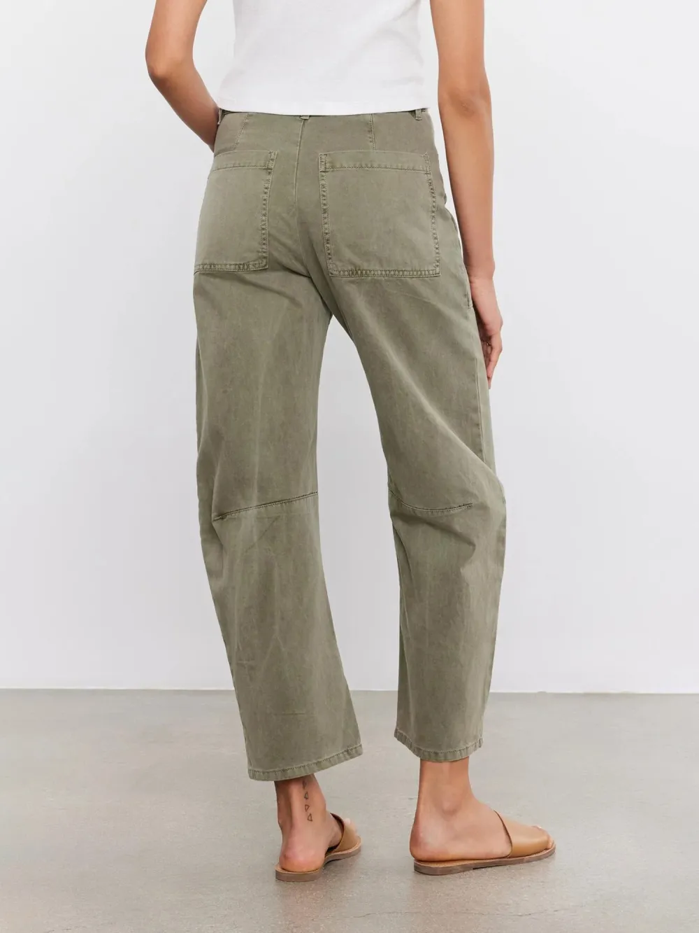 Brylie Sanded Twill Utility Pant