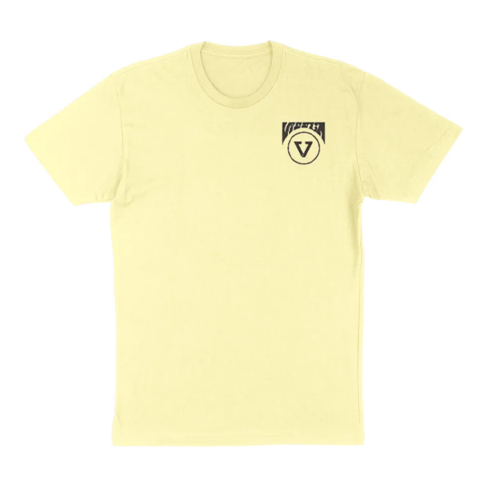 Pure Cotton Round-Neck Organic Printed T-Shirt With Artistic Pattern Printing
